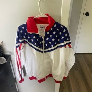 Red, White, and Blue Star Jacket